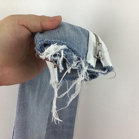 Blank NYC Women's The Great Jones Jeans Zipper Trim Skinny Jeans - Picture 4 of 6